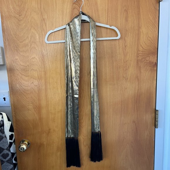 Anthropologie Hand-Stitched Skinny Tassels - Picture 5 of 5